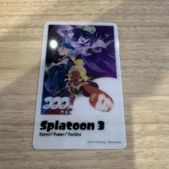スプラトゥーン3 すりみ連合 限定 クリアカード 特典 - メルカリ