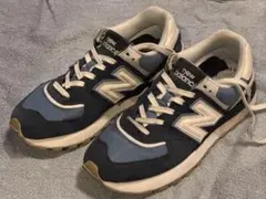 New Balance U574LGVCネイビー 27.5cm ※インソールなし