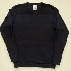 S.N.S. HERNING ストライプ クルーネックニット S