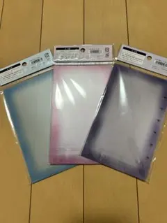 【クーリア】3色セット とうめいシールシート3つセット