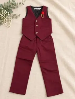 キッズ フォーマルスーツ ベスト パンツ 2点セット