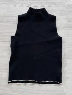 ZARA ノースリーブ タートルネック セーター