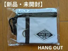 HANG OUT コインパスケース ホワイト 白 小銭入れ パスケースキーケース