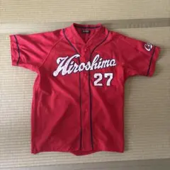 広島東洋カープ　ハイクオリティユニフォーム　ビジター　#27　會澤 広島東洋カープ 会澤翼 27 ハイクオリティユニフォーム ビジター