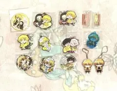 鬼滅の刃　我妻善逸　竈門禰豆子　ばんちょうこう　キーホルダー　14点セット