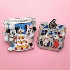 ディズニー　アンバサダーホテル　ピンバッジ ミッキー　ミニー