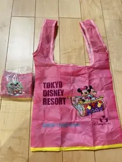 東京ディズニーリゾート ミッキー ミニー エコバッグ 2枚セットのサムネイル