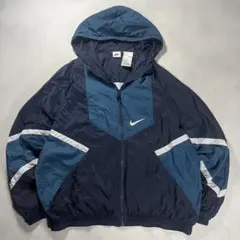 90s NIKE nylon jacket ナイキ 白タグ ナイロンジャケット