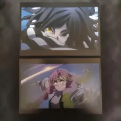 鬼滅の刃 全集中展 OP ED 場面写 ポストカード 伊黒小芭内 甘露寺蜜璃