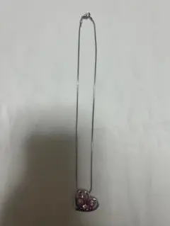 ハート ピンク ネックレス