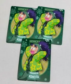 忍たま乱太郎　ネオンコレクション　vol.2 七松　小平太　ノーマル3枚セット