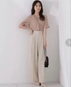プロポーションボディドレッシング　ワイドパンツ