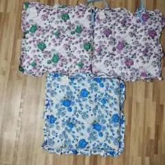 新品　椅子用　紐つき座布団　3枚セットのサムネイル