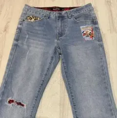 Desigual（デシグアル） ミッキーマウス コラボ ジーンズ デニムパンツ