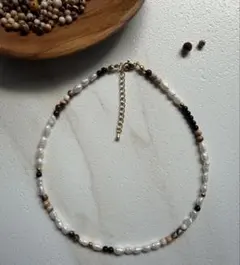 淡水パール チョーカー ビーズネックレス 天然石