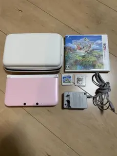 ニンテンドー3DS LL ピンク セット　ファンタジーライフ マリオ3Dランド