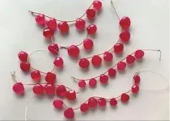 ピンクカルセドニー　43粒　マロン