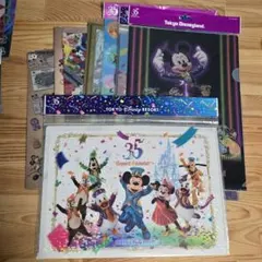 東京ディズニーリゾート 35周年クリアファイル&ステッカーセット