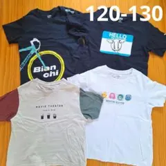 男の子　Tシャツ　120　130　ユニクロ　セット