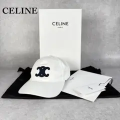 正規品　CELINE セリーヌ ベースボールキャップ キャップ トリオンフ ロゴのサムネイル