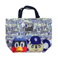 つば九郎＆ドアラwith ハリーホーク　三位一体リバーシブルトートバッグ つば九郎＆ドアラwith ハリーホーク 三位一体リバーシブルトート