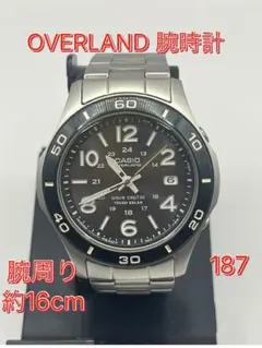 【美品】カシオ オーバーランド ソーラー電波 腕時計 新品ベルト付き Amazon.co.jp: [カシオ]CASIO 腕時計 OVERLAND オーバーランド
