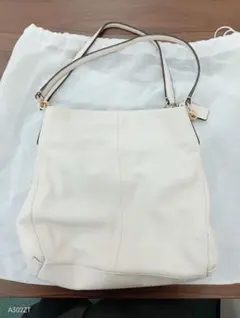 希少 コーチ 3way がま口 レザー ショルダーバッグ キスロック 