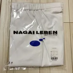 NAGAILEBEN 女子パンツ 　医療　白衣　ユニフォーム　介護　ホワイトのサムネイル