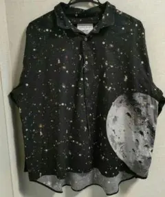 完売品　ツモリチサト　niko and　プリントビエラシャツ 宇宙