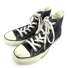 CONVERSE ALL STAR ロゴ ハイカット スニーカー 靴 ブラック
