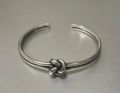 シルバー925 ブレスレット　メンズ　レディース　ヴィンテージ　ノット　ツイスト