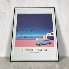 永井博 HIROSHI NAGAI B2 ポスター SUNSET - メルカリ