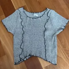 【LAGUA GEM】MELLOW CUT RIB トップスのサムネイル