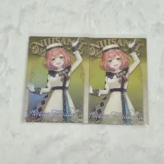 にじさんじ にじさんじウエハース 本間ひまわり 2枚セット