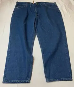 カーハート リラックスフィット テーパードレッグ デニムパンツ 48×30