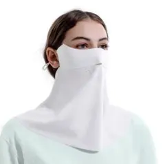 フェイスカバー 冷感 uvカット レディース 夏 ネックガード フェイスマスク