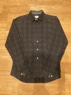 THE SHOP TK ドット柄 長袖シャツ Lサイズ