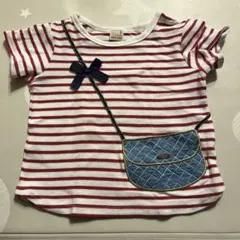 美品 女の子 130cm Tシャツ petit main