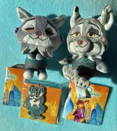ズートピア2 赤いほっぺマスコット ラバキー　＆you パウバート