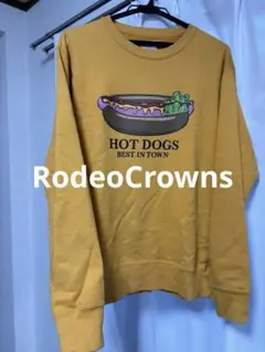 RodeoCrowns ホットドッグプリント スウェット