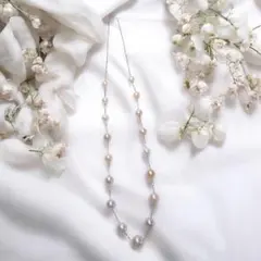 【K18 南洋真珠ネックレス】