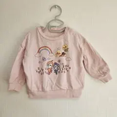 アンパンマン　トレーナー　90㎝　ピンク