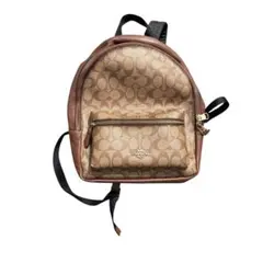 COACH Hudson Pebble Leather Backpack