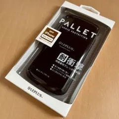 iPhone XS/X 耐衝撃ハイブリッドケース「PALLET」 ブラックのサムネイル