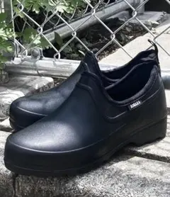AIGLE ブラック レインシューズ 42
