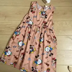 リトシー　しまむら ミッキー　ミニーちゃん　ワンピース　120