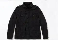diesel ブラックミリタリージャケット