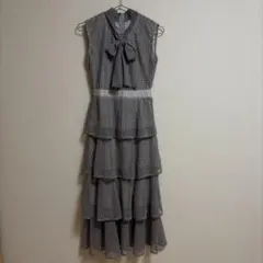 ☆darichレーシーティアードロングドレス☆FS