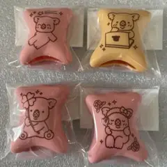 LOTTEロッテコアラのマーチ　ガムキャップ4点