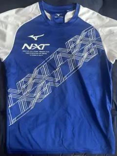 希少MIZUNO NEXT 陸上用シャツ ホワイト ゴールド - メルカリ